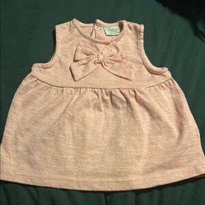 Rene Rofe Pink Sleeveless Babydoll Dress